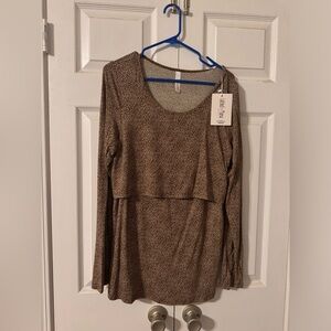 Latched Mama Nursing Pumping Shirt